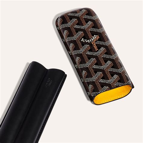 goyard churchill 2 cigar case